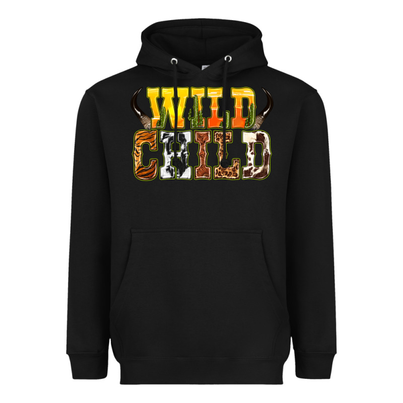 Western Wild Child Heavyweight Hoodie by texasbilliewilder | Teevron