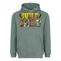 Sage Western wild child Heavyweight Hoodie - texasbilliewilder