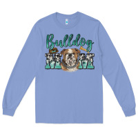 Colony Blue bulldog mom Long Sleeve Tee - BarkalooDesign