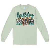 Matcha bulldog mom Long Sleeve Tee - BarkalooDesign