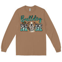 Toasted Coconut bulldog mom Long Sleeve Tee - BarkalooDesign