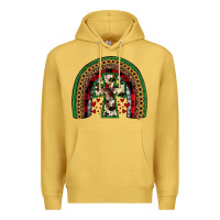 Antique Gold cross rainbow Premium Hoodie - JahusDesignShop