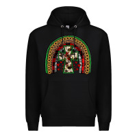 Black cross rainbow Premium Hoodie - JahusDesignShop