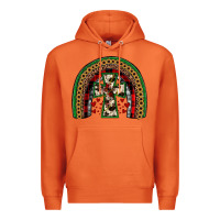 Carrot cross rainbow Premium Hoodie - JahusDesignShop