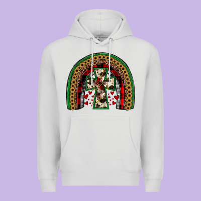 Cross Rainbow Premium Hoodie Designed By Jahusdesignshop