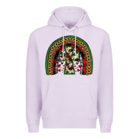 Lilac cross rainbow Premium Hoodie - JahusDesignShop