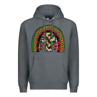 Rock cross rainbow Premium Hoodie - JahusDesignShop