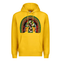 Lemon cross rainbow Premium Hoodie - JahusDesignShop
