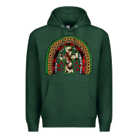 Sports Green cross rainbow Premium Hoodie - JahusDesignShop