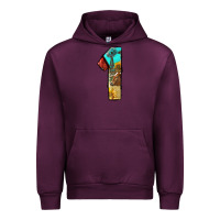 Mauve Wine farm life alphabet numbers 1 Urban Hoodie - BundleAndBundleShop