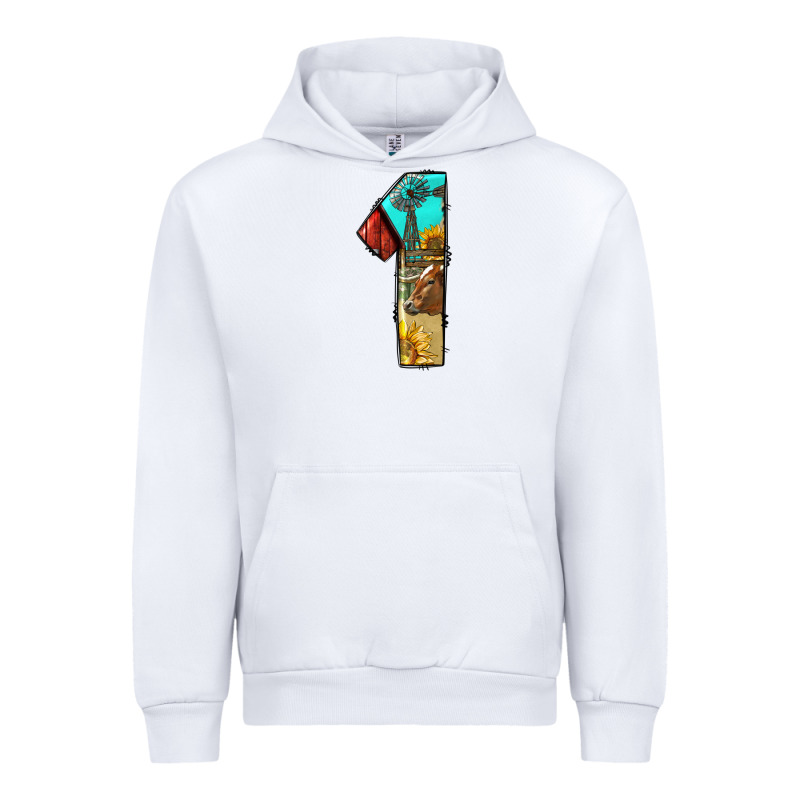 Farm Life Alphabet Numbers 1 Urban Hoodie by BundleAndBundleShop | Teevron