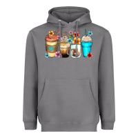 Storm flowers with coffee Heavyweight Hoodie - Zillion Design Studio