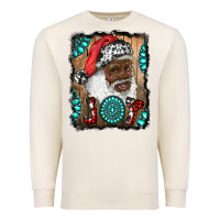 Sandshell african american santa joy Premium Sweatshirt - RanaPortraitStore