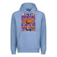 Colony Blue i'm a baskeball mom we don't do that keep calm thi Premium Hoodie - Jasminsmagicworld