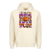 Sandshell i'm a baskeball mom we don't do that keep calm thi Premium Hoodie - Jasminsmagicworld