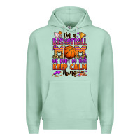Seafoam i'm a baskeball mom we don't do that keep calm thi Premium Hoodie - Jasminsmagicworld