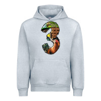Heather Grey farm life alphabet numbers 3 Urban Hoodie - BundleAndBundleShop