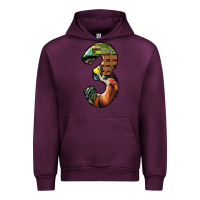 Mauve Wine farm life alphabet numbers 3 Urban Hoodie - BundleAndBundleShop