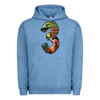 Pigment Pebble Blue farm life alphabet numbers 3 Urban Hoodie - BundleAndBundleShop
