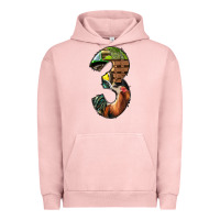 Pigment Salmon farm life alphabet numbers 3 Urban Hoodie - BundleAndBundleShop