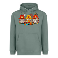 Sage firefighter gnomes Heavyweight Hoodie - Zillion Design Studio