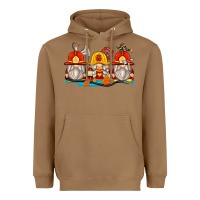 Toasted Coconut firefighter gnomes Heavyweight Hoodie - Zillion Design Studio