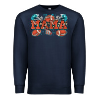Navy mama American football Premium Sweatshirt - Zillion Design Studio