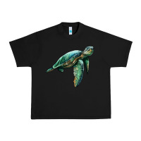 Black sea turtle Urban Heavy Tee - Artiststas