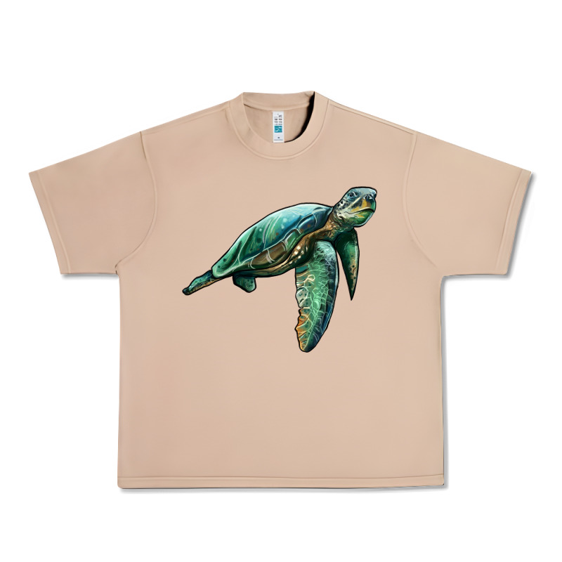 Sea Turtle Urban Heavy Tee by Artiststas | Teevron