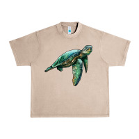 French Oak sea turtle Urban Heavy Tee - Artiststas
