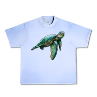 Grape Ice sea turtle Urban Heavy Tee - Artiststas