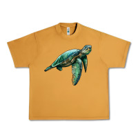 Peanut Butter sea turtle Urban Heavy Tee - Artiststas