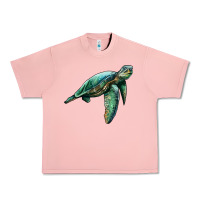Salmon sea turtle Urban Heavy Tee - Artiststas