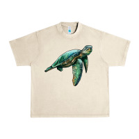 Sandshell sea turtle Urban Heavy Tee - Artiststas