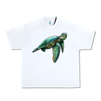 White sea turtle Urban Heavy Tee - Artiststas