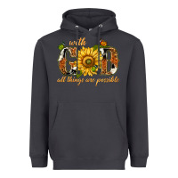 Smoke With god all things are possible with sunflower Heavyweight Hoodie - texasbilliewilder
