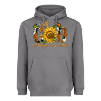 Storm With god all things are possible with sunflower Heavyweight Hoodie - texasbilliewilder