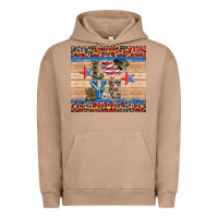 Pigment Burro western usa soldier love tumbler Urban Hoodie - Artiststas