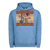 Pigment Pebble Blue western usa soldier love tumbler Urban Hoodie - Artiststas