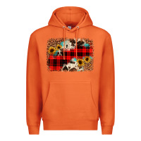 Carrot christmas background Premium Hoodie - JahusDesignShop