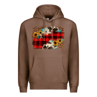 Chestnut christmas background Premium Hoodie - JahusDesignShop
