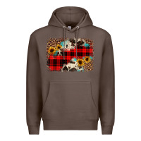 Coffee christmas background Premium Hoodie - JahusDesignShop