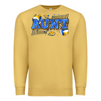 Antique Gold aunt volleyball Premium Sweatshirt - Zillion Design Studio