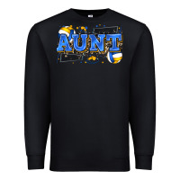 Black aunt volleyball Premium Sweatshirt - Zillion Design Studio
