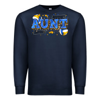 Navy aunt volleyball Premium Sweatshirt - Zillion Design Studio