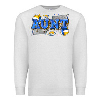 Oatmeal Heather aunt volleyball Premium Sweatshirt - Zillion Design Studio