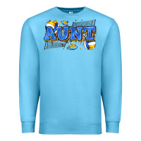 Ocean Blue aunt volleyball Premium Sweatshirt - Zillion Design Studio