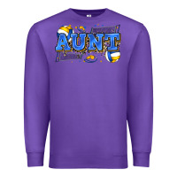 Purple aunt volleyball Premium Sweatshirt - Zillion Design Studio