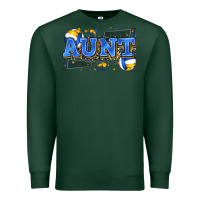 Sports Green aunt volleyball Premium Sweatshirt - Zillion Design Studio