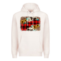 Pale Pink christmas background Premium Hoodie - JahusDesignShop